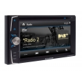 Macrom M-DVD6000DAB 2 DIN multimédia, fejegység SD / USB / Bluetooth / DVD / NAVIGÁCIÓ